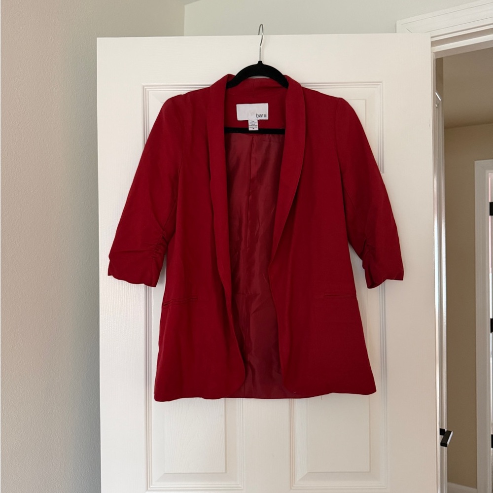Bar III Scarlet Blazer